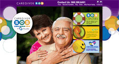 Desktop Screenshot of caregiversos.org